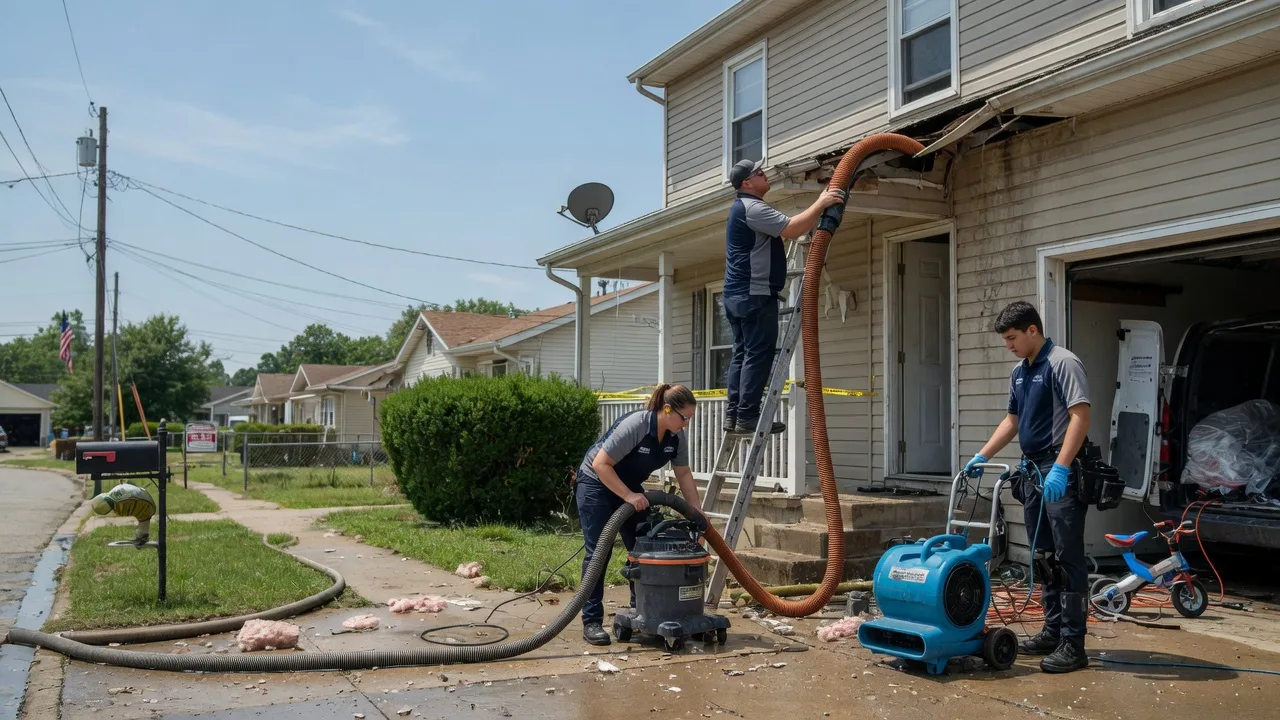 Water Damage Restoration in Mulvane, KS near me